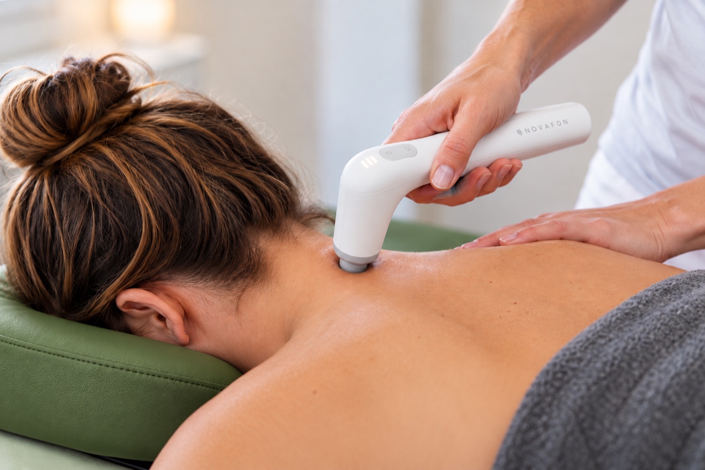 Lokale Vibrationstherapie mit dem Novafon